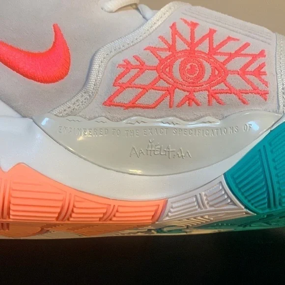 Nike Kyrie 6 N7 Cream Flash Mens Size 10.5 Sneakers